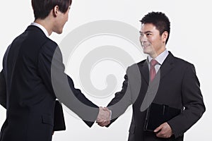 Two Businessmen Shaking Hands