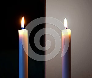 Two candles