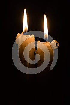Two candles