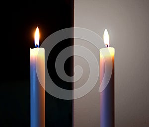 Two candles
