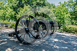 Two cannons at Point Park