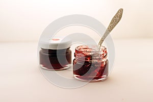 Two cans of jam