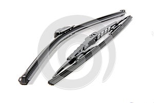 Two cars windshield wipers