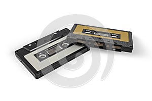 Two cassette tapes