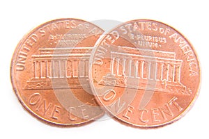 Two Cents Isolated