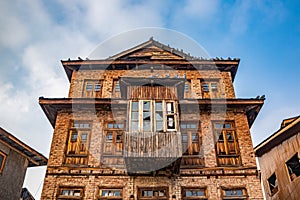 This two century old house is located in downtown area in Srinagar city of kashmir