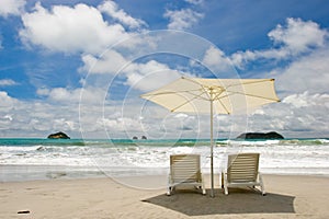 Two Chairs at the Beach