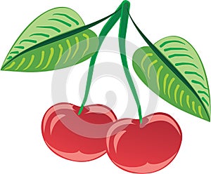 Two cherries