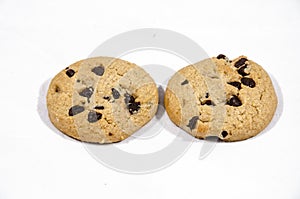 Two chocolate chip cookies the best foods