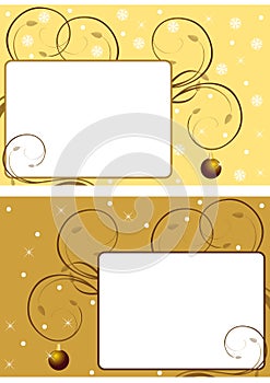 Two christmas frames 3