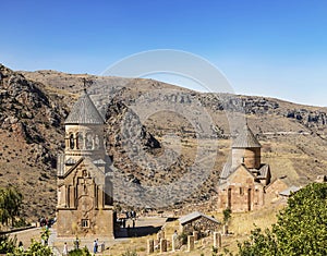 Two churches Surb Nshan of the Medieval monastery Horomayr â€“ is located South-East of Odzun village, Lori region,