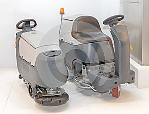 Two Cleaning Machines