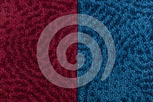 Two-color carpet texture