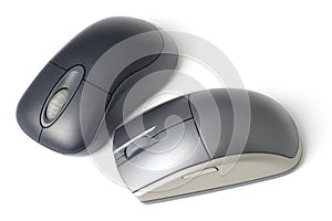 Two computer mouse
