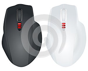 Two computer mouse
