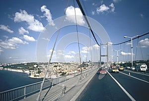 Between two continents