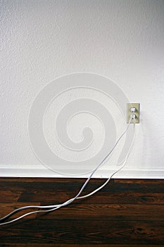 Two Cords Plugged In photo