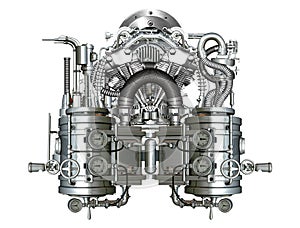 Two-cylinder engine