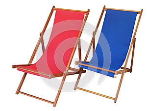 Two Deckchairs