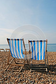 Two deckchairs