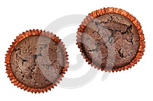 Two delicious muffins
