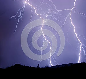 Two Detailed Lightning Strikes