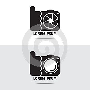 Two different digital camera logo design.