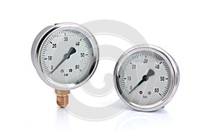 Two different type manometer isolated