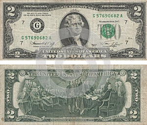 Two dollars