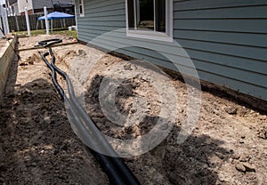 Residential Drainage and Landscaping Construction photo