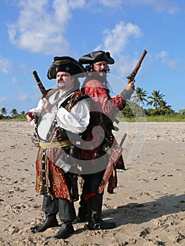 Dos peleas piratas 