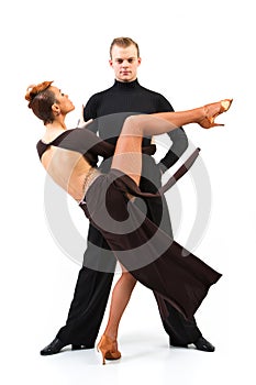 Two elegance dancers.