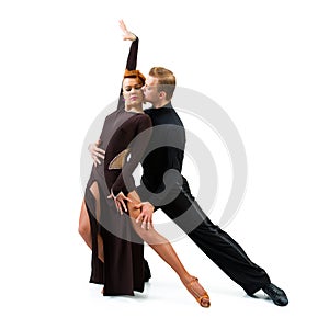 Two elegance dancers.