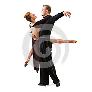 Two elegance dancers.