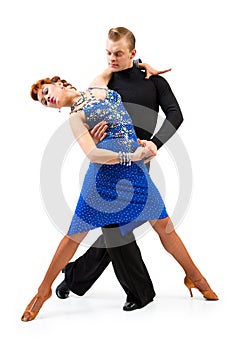 Two elegance dancers.