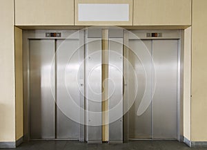 Two elevators