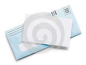 Two Envelopes Stack