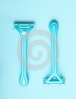 Two epilator razors