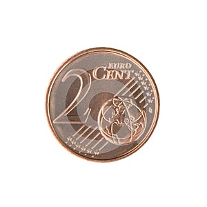 Two Euro Cent Coin