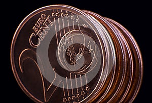 Two euro cent coin