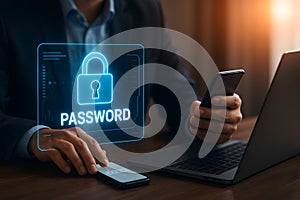 Two-Factor Authentication Password with One-Time Code Device