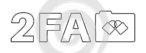 Two factor authentication