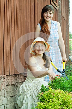 Two female florists