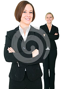 Two Female Successful Businessteam