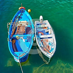 Two fishing boats