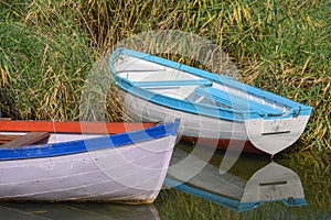 Two fishing boats