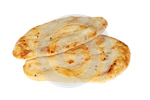Two naan breads