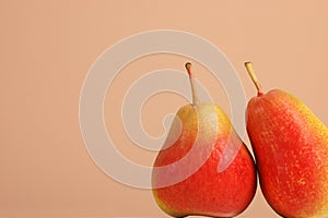 Two Forelle pears