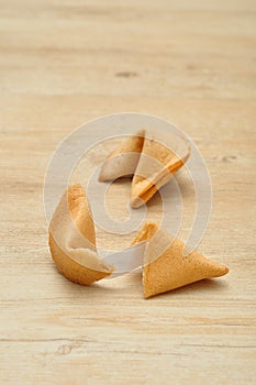 Two fortune cookies