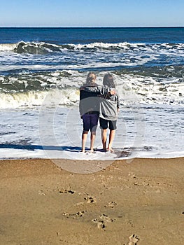 Amistad a sobre el Playa 